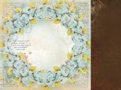 Alternative view of Kaisercraft Marigold 12x12 Scrapbook Paper - Mustard