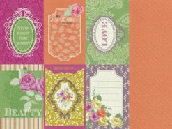 Alternative view of Kaisercraft Flora Delight 12x12 Scrapbook Paper Reflections