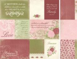 Alternative view of Kaisercraft English Rose Scrapbook Paper - Charlotte