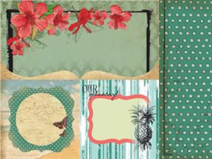 Kaisercraft Tropicana Collection - Breeze