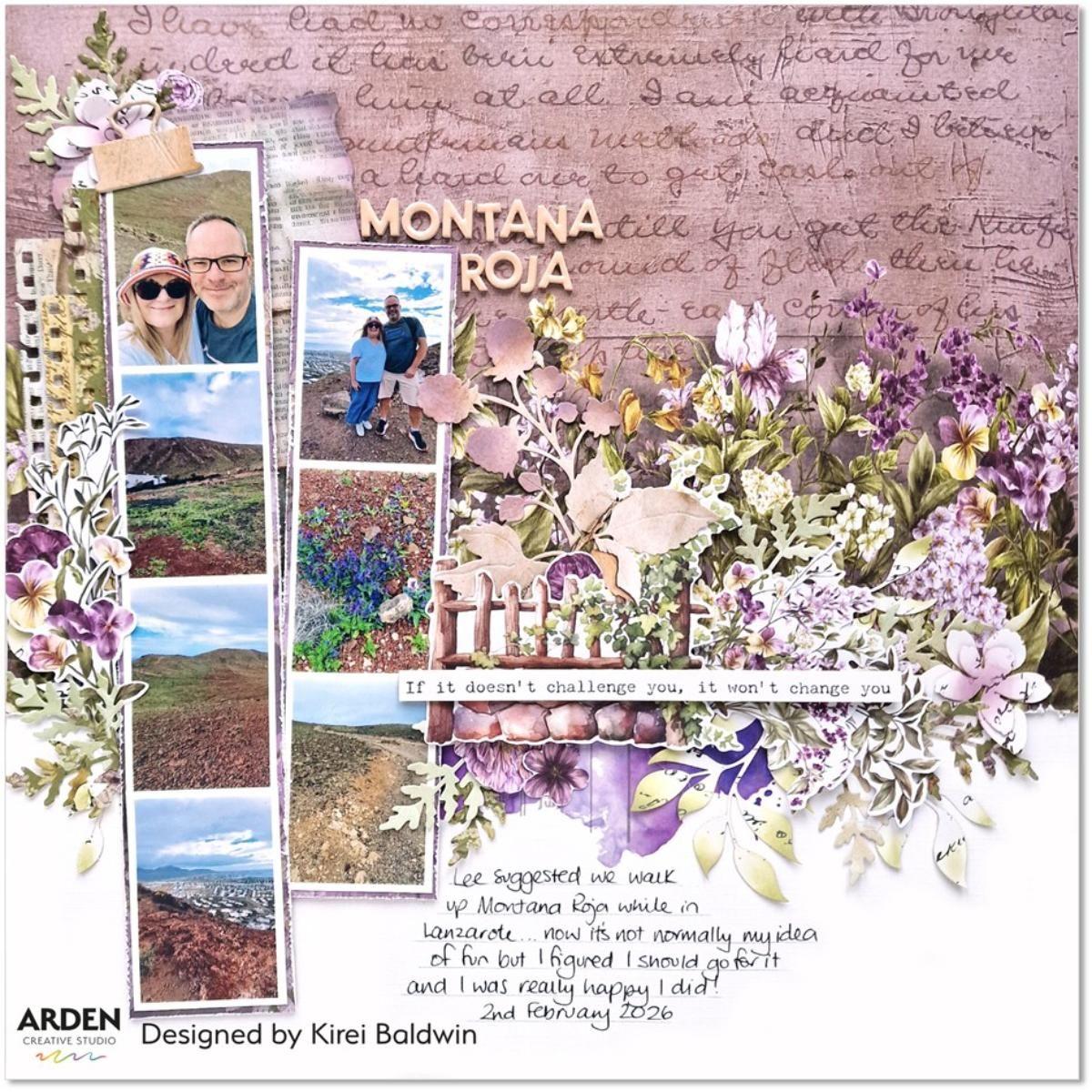 TEXT(ures) Beneath The Brambles 12x12 Inch Paper Pad - Image 3