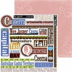 Been There Done That Double Sided Patterned Papers - ACT Titles