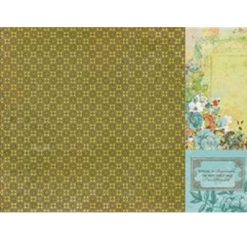 Alternative view of Kaisercraft Marigold 12x12 Scrapbook Paper - Lemon