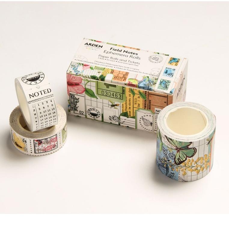 Arden Creative Studio Field Notes Ephemera Rolls
