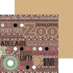 Been There Done That Double Sided Patterned Papers - Around Adelaide