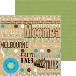 Been There Done That Double Sided Patterned Papers - Around Melbourne