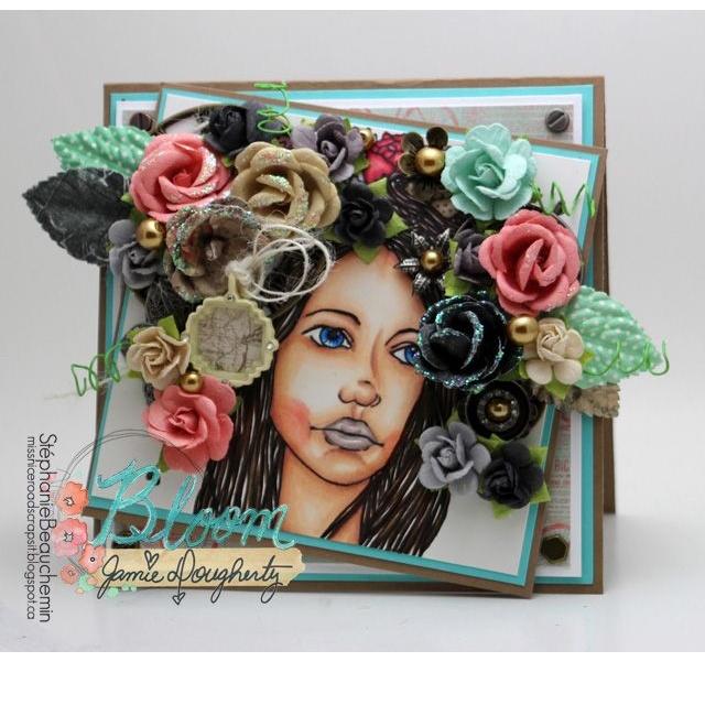 PRIMA MARKETING BLOOM CLING STAMPS - Mother - Image 3