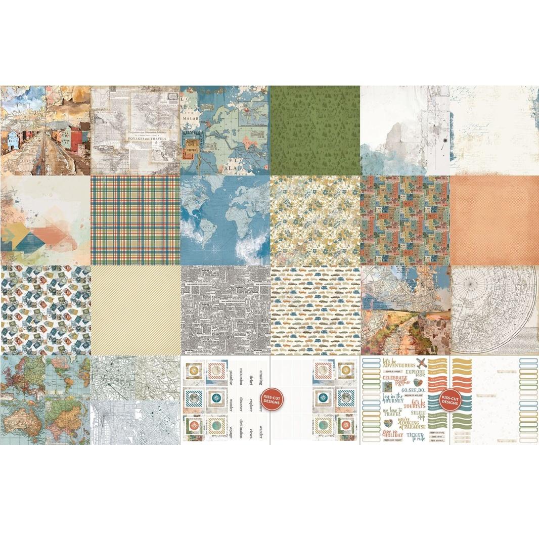 Arden Creative Studio Been There 12x12 Inch Paper Pad - Image 2