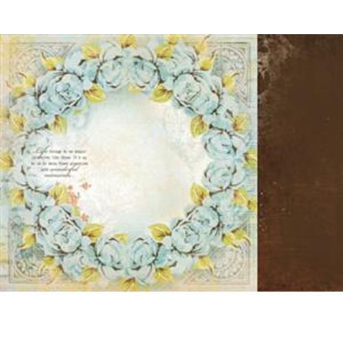 Kaisercraft Marigold 12x12 Scrapbook Paper - Mustard