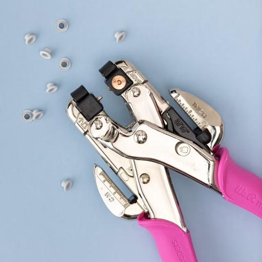 We R Memory Keepers Crop A Dile Eyelet & Punch Kit (Pink) - Image 3