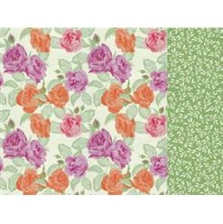 Kaisercraft Flora Delight 12x12 Scrapbook Paper Euphoria