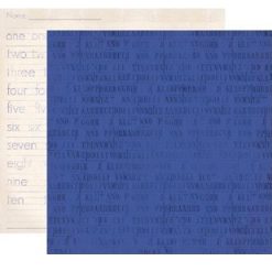 Kaisercraft Class of 87' 12x12 Scrapbook Paper - Book Week