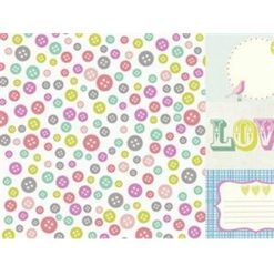 Kaisercraft Suga Pop 12x12 Scrapbook Paper Gummi