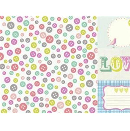 Kaisercraft Suga Pop 12x12 Scrapbook Paper Gummi