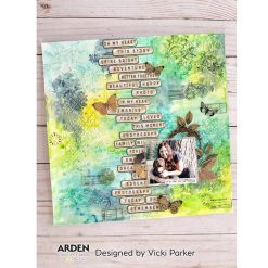 Alternative view of Arden Creative Studio Vintage Makers Essentials 6x8 Inch Paper Pad