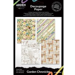 Arden Creative Studio Garden Chronicles 6x8 Inch Decoupage Paper