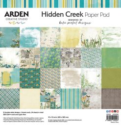 Arden Creative Studio Hidden Creek 12x12 Inch Paper Pad