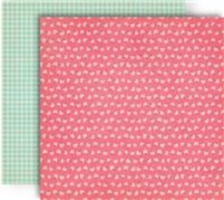 GCD Studios SPLENDOR Double-Sided Cardstock Sheet - Pink Flora