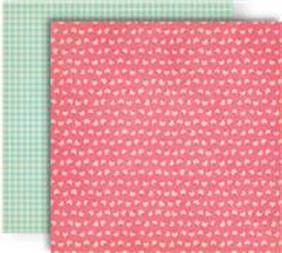 GCD Studios SPLENDOR Double-Sided Cardstock Sheet - Pink Flora