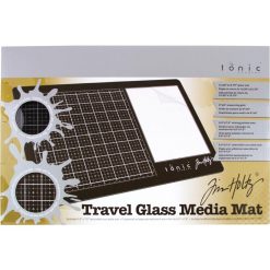 Alternative view of Tonic Studio Tim Holtz Travel Glass Media Mat 10.25"X15.5"