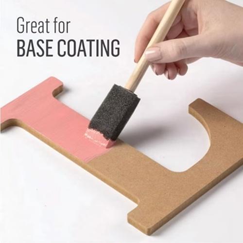 Royal Langnickel Crafter's Choice Foam Brushes 4/Pkg - 1" - Image 4