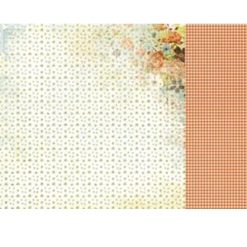 Kaisercraft Marigold 12x12 Scrapbook Paper - Citron