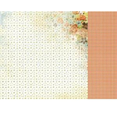 Kaisercraft Marigold 12x12 Scrapbook Paper - Citron