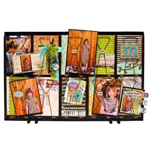 7Gypsies Metal Vintage Receipt Holder (10 Cards) - Image 2