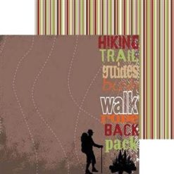 Been There Done That Double Sided Patterned Papers - Hiking