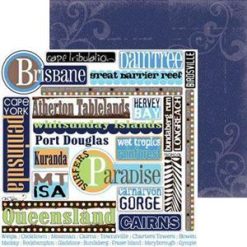 Been There Done That Double Sided Patterned Papers - Queensland Titles