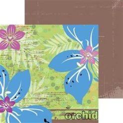 Been There Done That Double Sided Patterned Papers - Cooktown Orchid