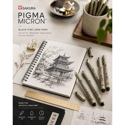 Sakura Pigma Micron + Gelly Roll Pen Set - Image 2