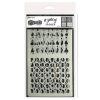 Ranger Ink Dylusions Dyalog Stencil - Stencil It Again