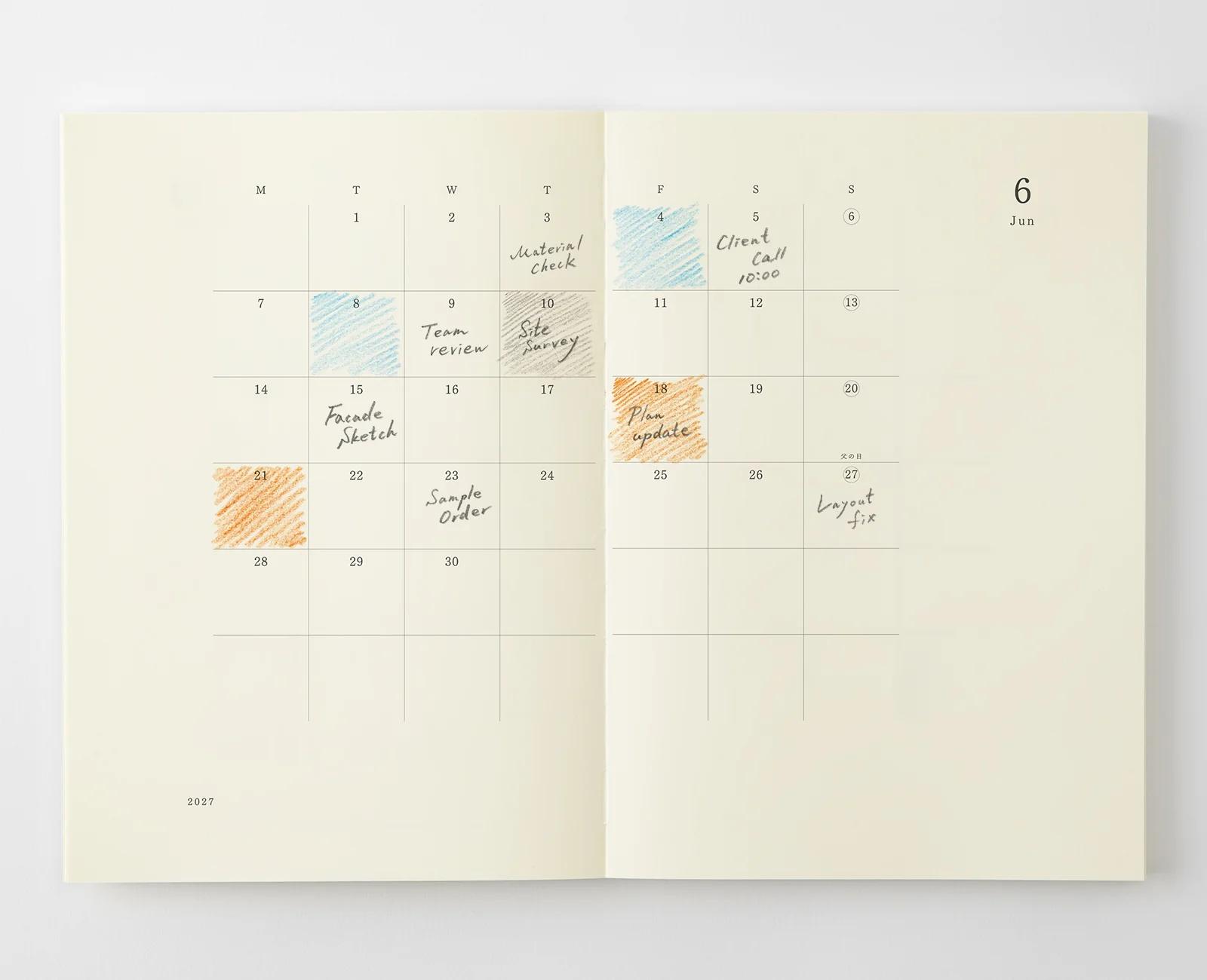 MD Notebook Diary - 2027 (Standard) - Image 4