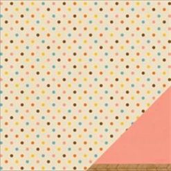 American Crafts AMY TANGERINE READY SET GO DOUBLE-SIDED CARDSTOCK - Good Morning