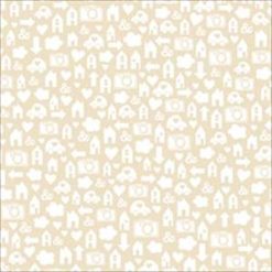 American Crafts AMY TANGERINE READY SET GO KRAFT CARDSTOCK - Around Town