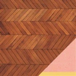 American Crafts AMY TANGERINE READY SET GO DOUBLE-SIDED CARDSTOCK - Coffee Break
