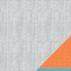 American Crafts AMY TANGERINE READY SET GO DOUBLE-SIDED CARDSTOCK - To Do List