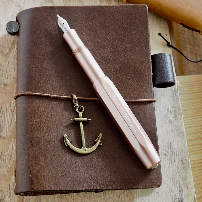 Kaweco AL Sport Fountain Pen Rose Gold (Aluminium Body) - Image 7