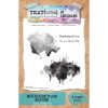 Arden Creative Studio TEXT(ures) Watercolor Splash Halftone 6x8 Inch Stamp Set