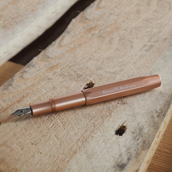 Kaweco AL Sport Fountain Pen Rose Gold (Aluminium Body) - Image 4