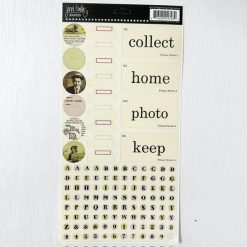 Jenni Bowlin Studio - Cardstock Stickers - Hodge Podge - Magpie