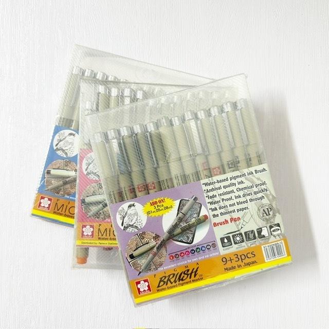 Sakura Pigma Micron Water Based Pigment Marker - Set of 12's - Image 7