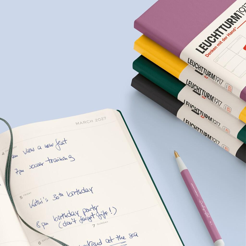 Leuchtturm 1917 Weekly Planner & Notebook A5 2027 (Dotted Edition) - Image 2