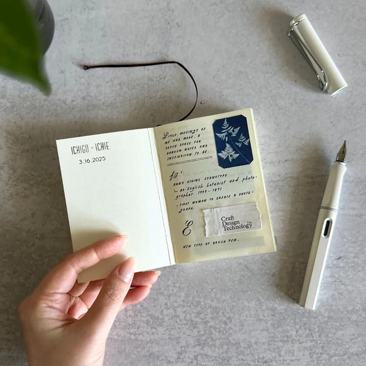 MD (Midori) Notebook A7 - (Blank, Grid, Lined, Dot Grid) Fountain Pen Friendly - Image 3