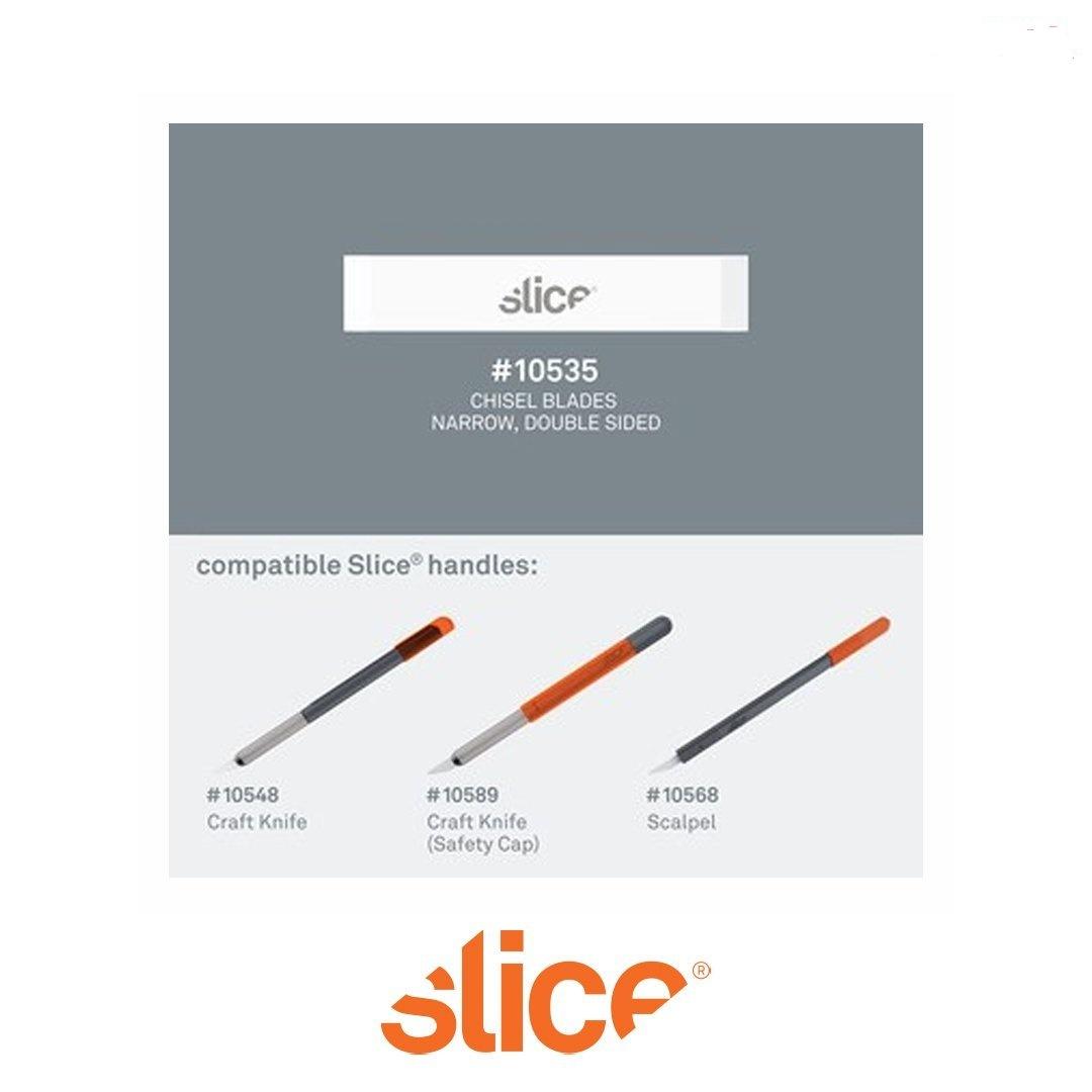 Slice Chisel Blades (Narrow, Double-Sided) - Image 2
