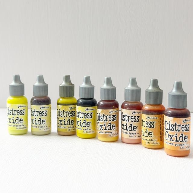 Ranger Ink Tim Holtz Distress Oxide Reinkers - Yellows and Oranges - Image 2