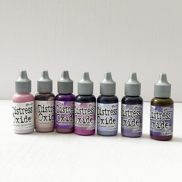 Ranger Ink Tim Holtz Distress Oxide Reinkers - Purples - Image 2