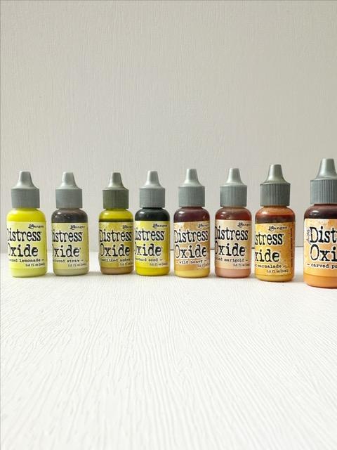Ranger Ink Tim Holtz Distress Oxide Reinkers - Yellows and Oranges - Image 3