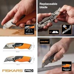 Fiskars CarbonMax Fixed Utility Knife